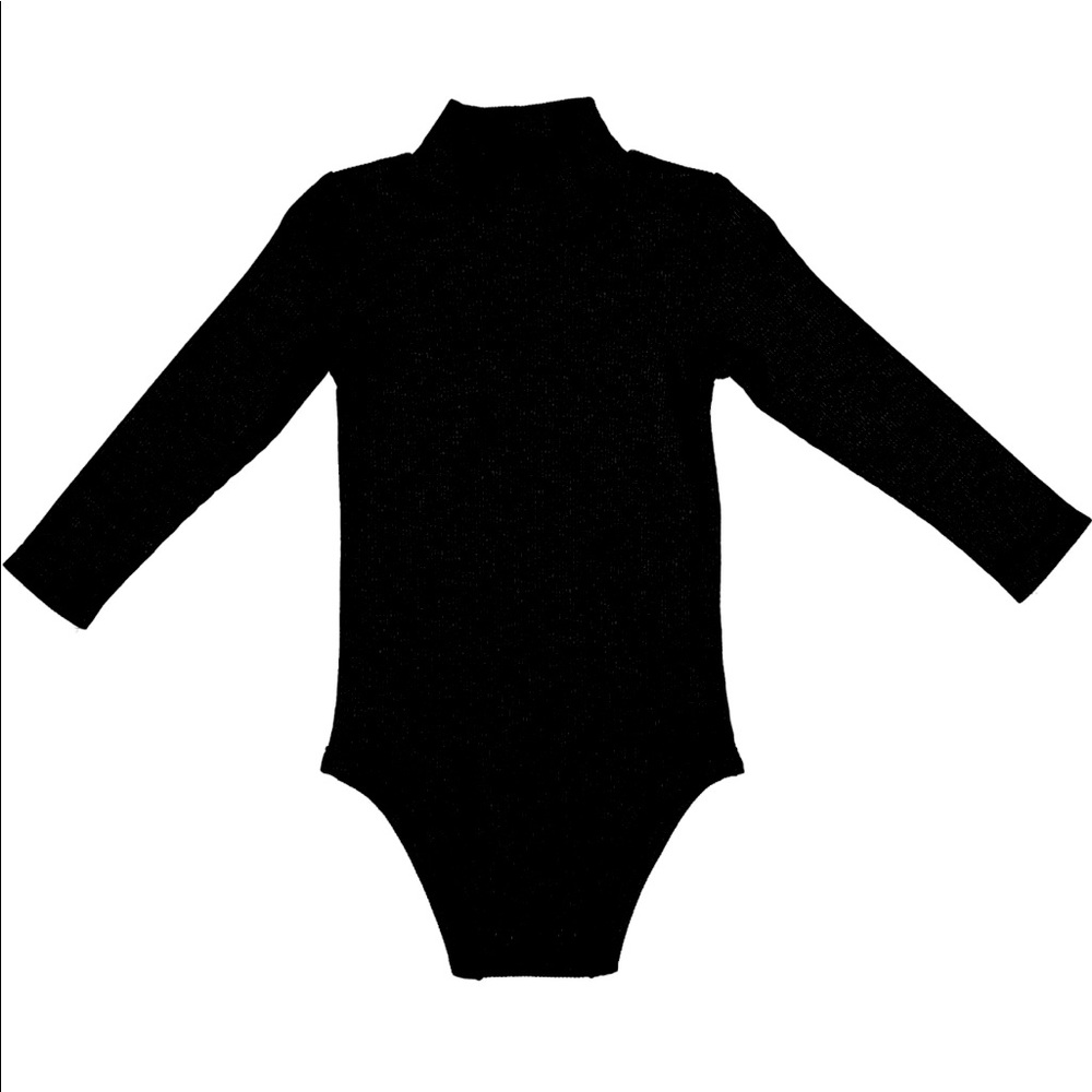 Navy Unisex turtleneck Onesie